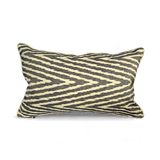 26 SINGLE Cushion 40x60 Silk Ikat Velvet+Cotton Ikat