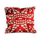 53 SINGLE Cushion 53x53 Silk Ikat Velvet+ Soft Velvet