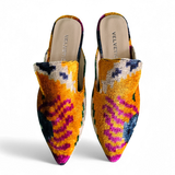 Ein Set Mini-Tragetasche mit Bambusgriff und Slipper MTBHS02