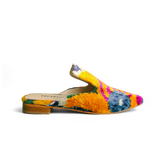 Ein Set Mini-Tragetasche mit Bambusgriff und Slipper MTBHS02