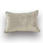 03 SET of 2 Cushions 40x60 Silk Ikat Velvet+Soft Velvet