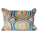SET Cushions 3 pcs Silk Ikat Velvet+Cotton SETSVC301