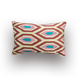 40 SINGLE Cushion 40x60 Silk Ikat+Silk Ikat